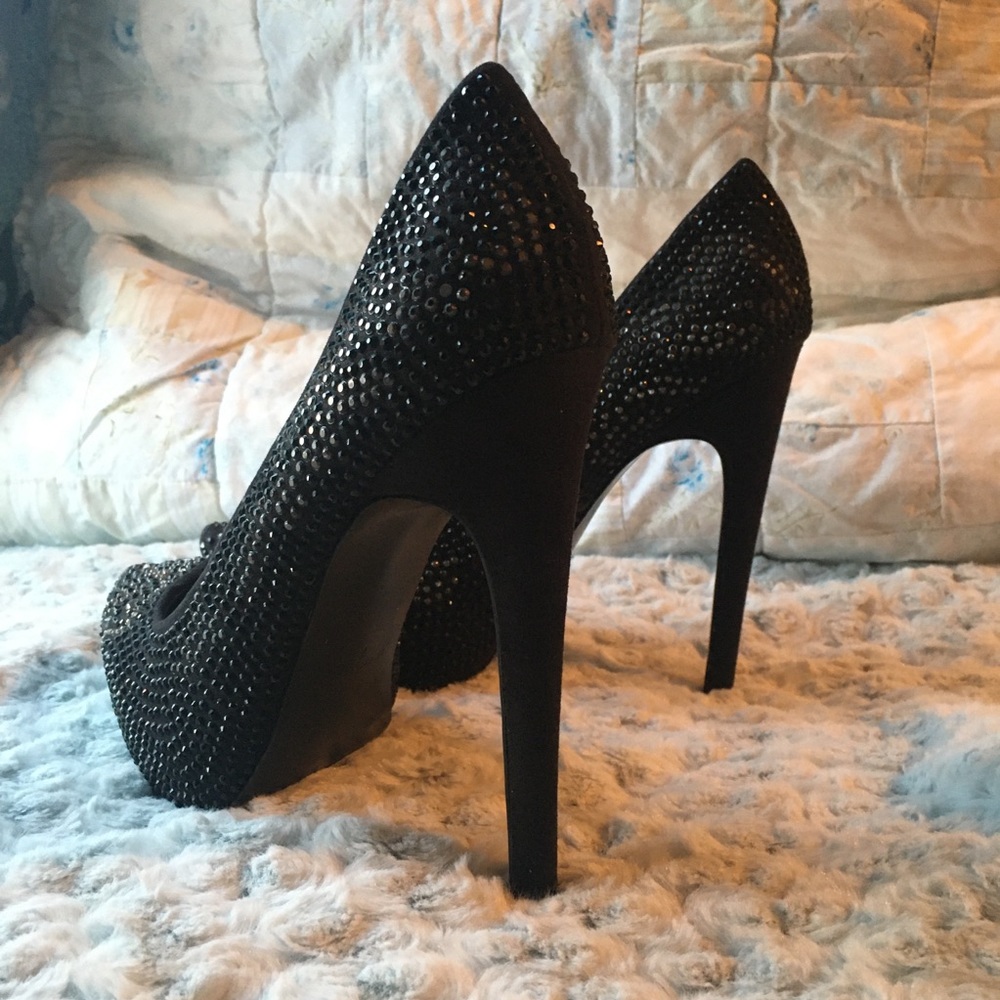 NWOT Bling High Heels - Picture 7 of 8